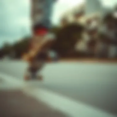 A skateboarder performing tricks while wearing Thrasher shoes, highlighting their functionality