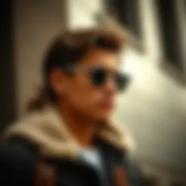 Fashionable individual styling Vans checkerboard sunglasses