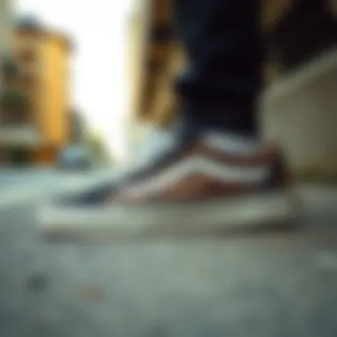 Styling options with Vans Old Skool Leopard Print in urban settings