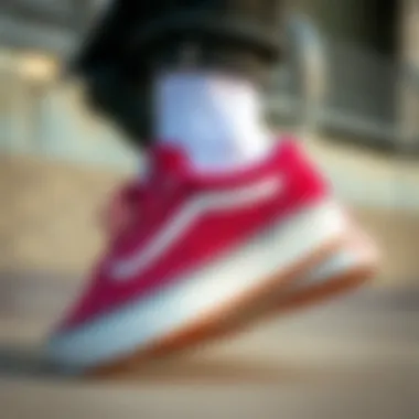 Vans Retro Court sneakers showcasing classic design elements