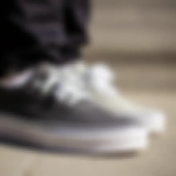 Comparison of Vans Ultrange Exo materials against traditional skate shoes