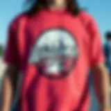 Welcome Skateboards shirt showcasing unique graphic design