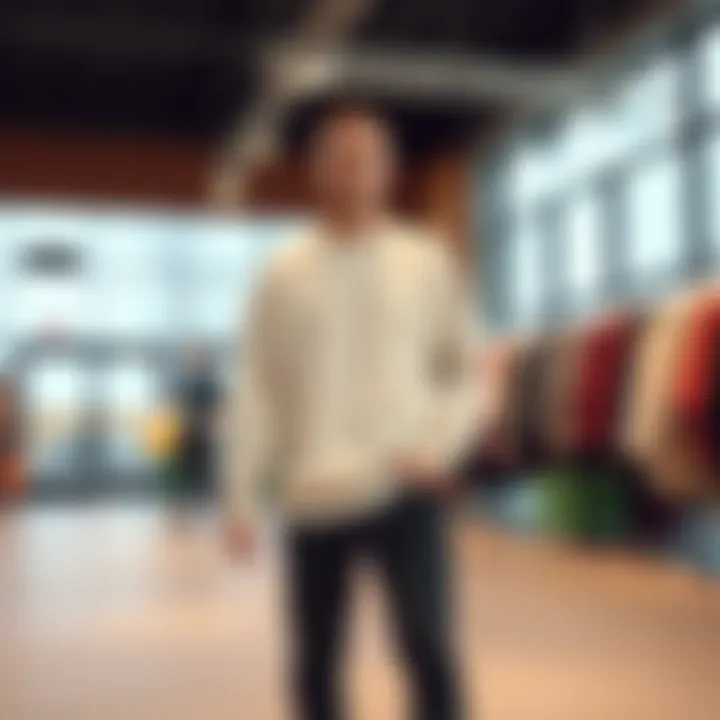 Online Shopping for Plain Sweatshirts An online shopping website showcasing a variety of plain sweatshirts available for purchase.