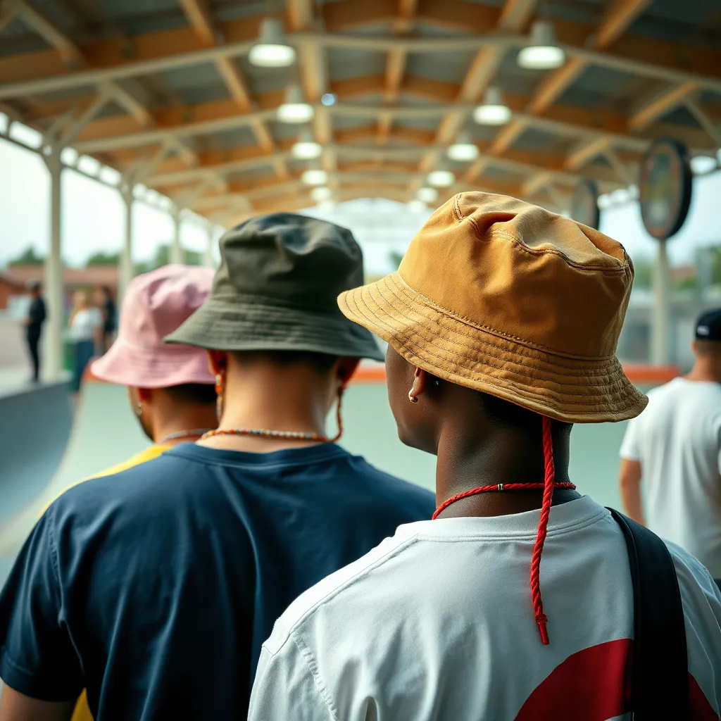 Bucket Hats with Strings: A Trend in Skate Culture